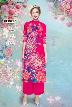 Vải áo dài cách tân 1876 CT 1876
